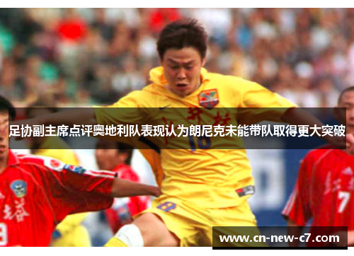 足协副主席点评奥地利队表现认为朗尼克未能带队取得更大突破