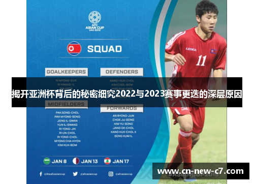 揭开亚洲杯背后的秘密细究2022与2023赛事更迭的深层原因 揭开亚洲杯背后的秘密细究2022与2023赛事更迭的深层原因