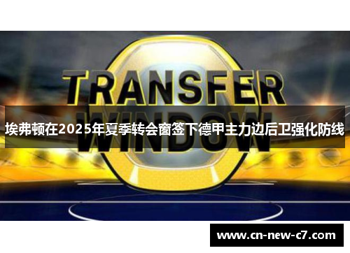 埃弗顿在2025年夏季转会窗签下德甲主力边后卫强化防线